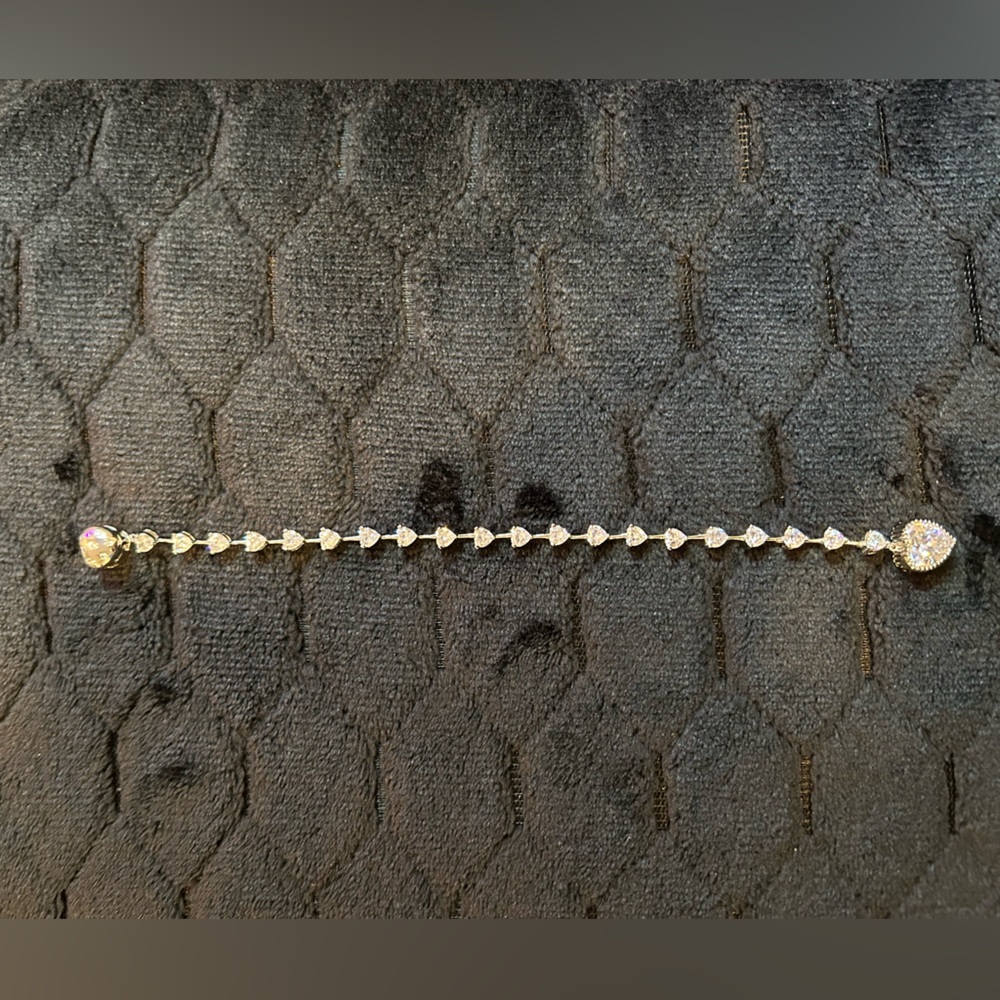 Park Lane ‘Diamond Drop’ Genuine CZ Adjustable Bracelet - Picture 8 of 14